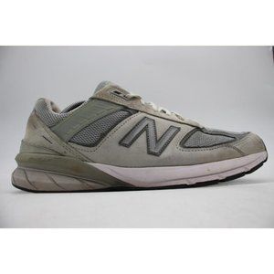 New Balance 990v5 Mens 11 D M990GL5 Running Shoes Sneakers Gray Suede USA